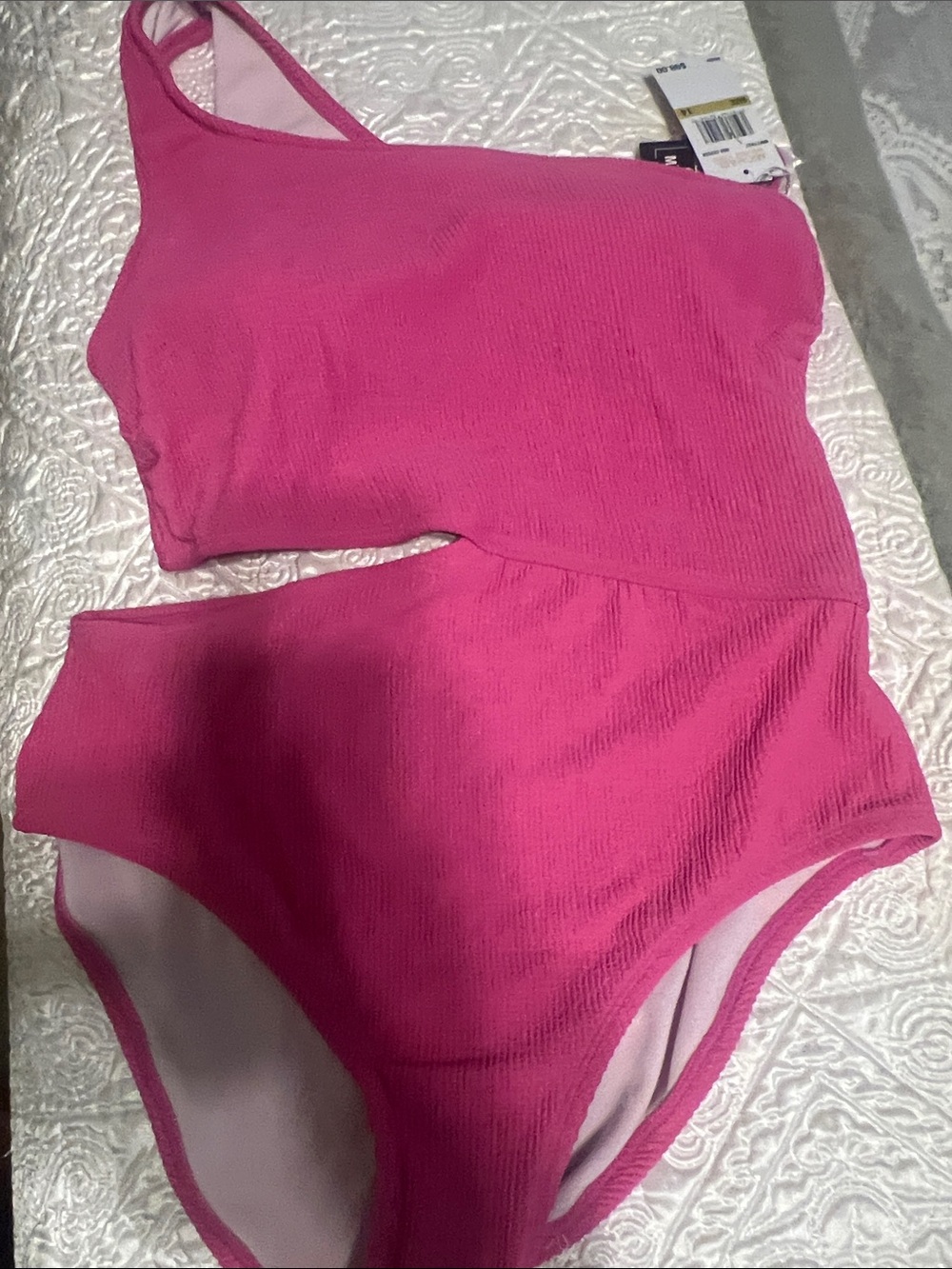 Michael Kors NWT Textured cut out swimsuit